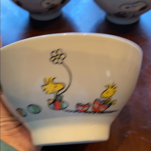 Peanuts set 4 easter cereal bowls